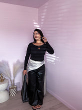 Load image into Gallery viewer, Addison Boatneck Long Sleeve *BLACK* | *S-XXXL*