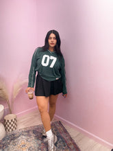 Load image into Gallery viewer, Active Pleaded Skort Skirt in BLACK