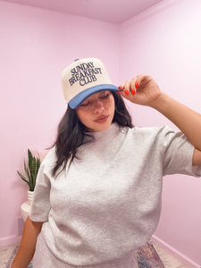 Sunday Breakfast Club Two-Tone Trucker Hat