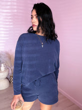 Load image into Gallery viewer, Zoie Ribbed Set *BLUE*