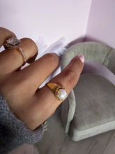 Load image into Gallery viewer, Miriam Pearl Ring *18K Gold Plated*