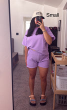 Load image into Gallery viewer, Lulu Ribbed Set in Lavender