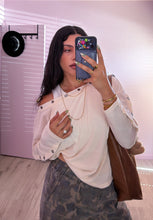 Load image into Gallery viewer, Camelia Double Loop Stacking Necklace *Gold Plated*