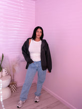 Load image into Gallery viewer, basic zip up hoodie *CHARCOAL*