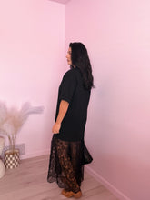Load image into Gallery viewer, Nova Lace T-Shirt Maxi Dress