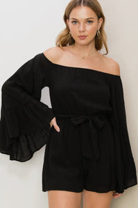 Jane bell sleeve romper