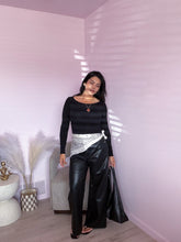 Load image into Gallery viewer, Addison Boatneck Long Sleeve *BLACK* | *S-XXXL*