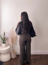 Load image into Gallery viewer, Leopard Printed Straight Pants in MOCHA