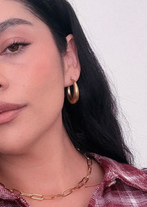 Catalina Hoop Earrings *18K Gold Plated*