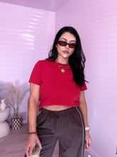 Load image into Gallery viewer, Woven Check Pants in Brown