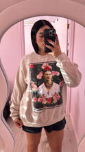 Load image into Gallery viewer, Frida Kahló Oversized Crewneck Sweater (LARGE)