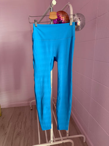 Blue leggings (SIZE: L)