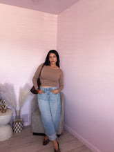 Load image into Gallery viewer, Addison Boatneck Long Sleeve *MOCHA LATTE* | *S-XXXL*