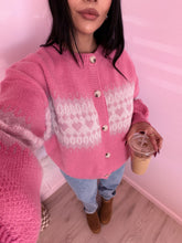 Load image into Gallery viewer, Avie Cardigan Sweater in Pink