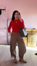 Load image into Gallery viewer, Boho Lace Trim Barrel Balloon Pants *S-XL*