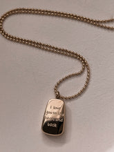 Load image into Gallery viewer, Love you to the moon necklace *18K Gold Plated*