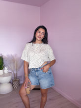 Load image into Gallery viewer, Eva Floral Ribbed Top
