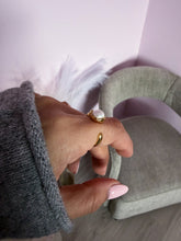 Load image into Gallery viewer, Miriam Pearl Ring *18K Gold Plated*