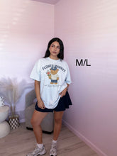 Load image into Gallery viewer, Flower Market Teddy Graphic Tee