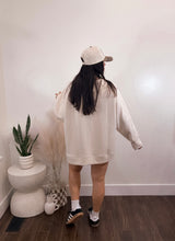 Load image into Gallery viewer, Scuba Pullover Sweater in Heather Beige