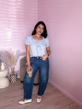 Load image into Gallery viewer, Babydoll Top in Baby Blue