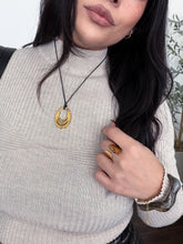 Load image into Gallery viewer, Andrea Mock Neck Long Sleeve Knit Top in Beige