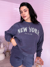 Load image into Gallery viewer, New York Cargo Short Set in Dusty Blue