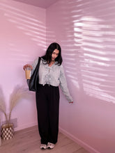 Load image into Gallery viewer, Emma Bow Sweater in Heather Gray