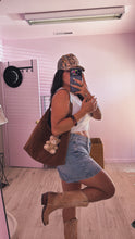 Load image into Gallery viewer, Amelia Hobo Suede Bag