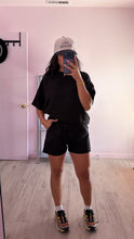 Load image into Gallery viewer, Lulu Ribbed Set in Black