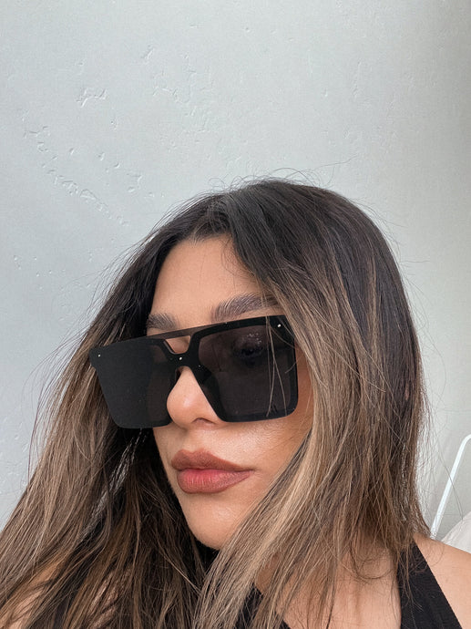 The vision oversized sunglasses