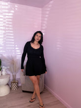 Load image into Gallery viewer, Aeliana Flowy SKORT in BLACK