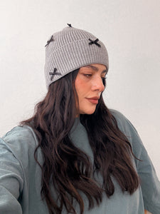 Bow Beanies *3 COLORS*