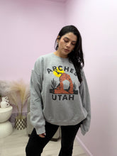 Load image into Gallery viewer, Utah Arches Oversized Crewneck sweater (LARGE)