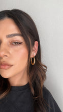 Load image into Gallery viewer, Eva Coqueta Hoop Earrings *18K Gold Plated*