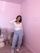 Load image into Gallery viewer, Lace Ribbed Top in IVORY *S-3X*