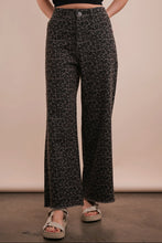 Load image into Gallery viewer, Leopard Printed Straight Pants in MOCHA