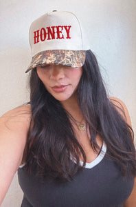 HONEY Camo Two Tone Trucker Hat