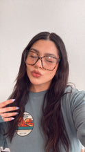 Load image into Gallery viewer, Oversized blue light blocker glasses in tortoise