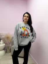 Load image into Gallery viewer, Utah Arches Oversized Crewneck sweater (LARGE)