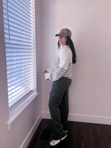 Cargo Pants in OLIVE