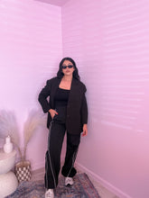 Load image into Gallery viewer, Track Pants in Black