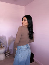 Load image into Gallery viewer, Addison Boatneck Long Sleeve *MOCHA LATTE* | *S-XXXL*