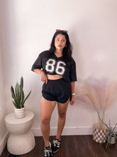 Load image into Gallery viewer, Sports mesh jersey in Black
