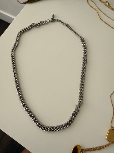 Cuban chain necklace stainless steel