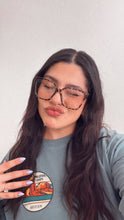 Load image into Gallery viewer, Oversized blue light blocker glasses in tortoise