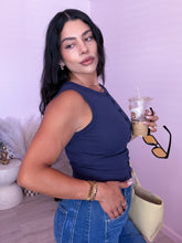 Load image into Gallery viewer, Lume Button Down Knit Tank Top