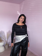 Load image into Gallery viewer, Addison Boatneck Long Sleeve *BLACK* | *S-XXXL*