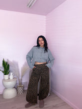 Load image into Gallery viewer, Tulip Style Denim Pants in Leopard *S-XL*