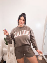 Load image into Gallery viewer, Malibu Oversized Crewneck Sweater